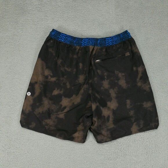 Stance Complex Hybrid Shorts Mens Medium Brown Tie-dye Performance - Picture 15 of 16